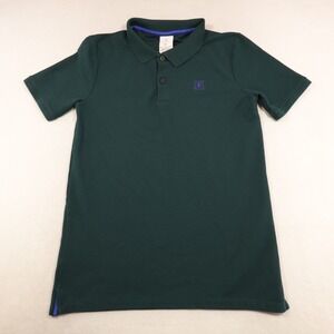 Nike RF Polo‎ Shirt Womens XL Dark Green Federer Tennis Classic Logo Performance